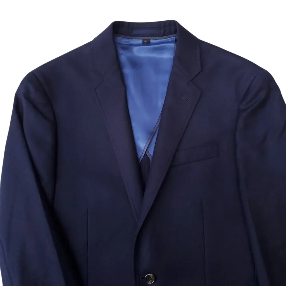J. Crew Ludlow Slim Fit Legacy Blazer American Wool Ivy Prep Blue Jacket 38S